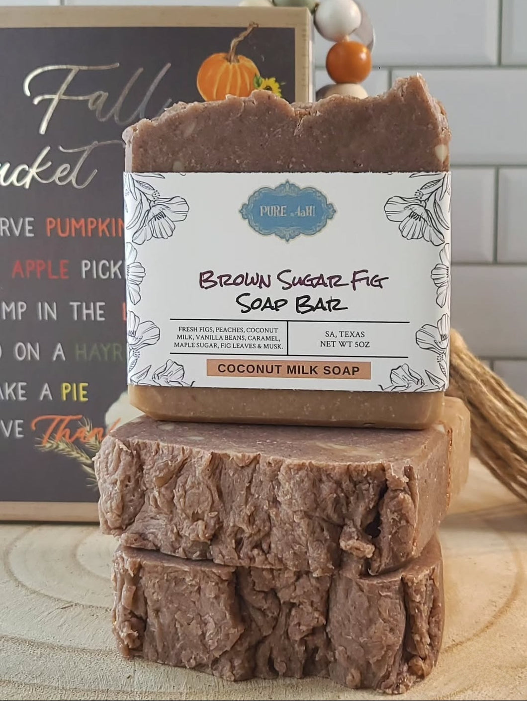 Brown Sugar Fig Soap Bar