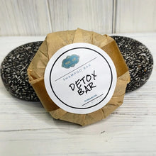 Load image into Gallery viewer, Detox Shampoo Bar - Hair Care - Solid Shampoo - EcoFriendly - Shampoo - Handmade - Activated Charcoal - Dandruff