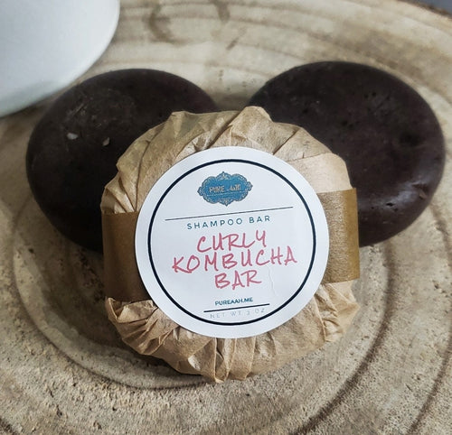 Curly Kombucha Shampoo Bar - Handmade - Natural - Shampoo Bar - Zero Waste - Curly Hair - Shampoo