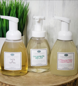 Foaming hand soap - soap - natural - handmade - liquid soap - foam