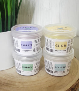 Face Masks - Natural - hydrate - refresh - glow - purify