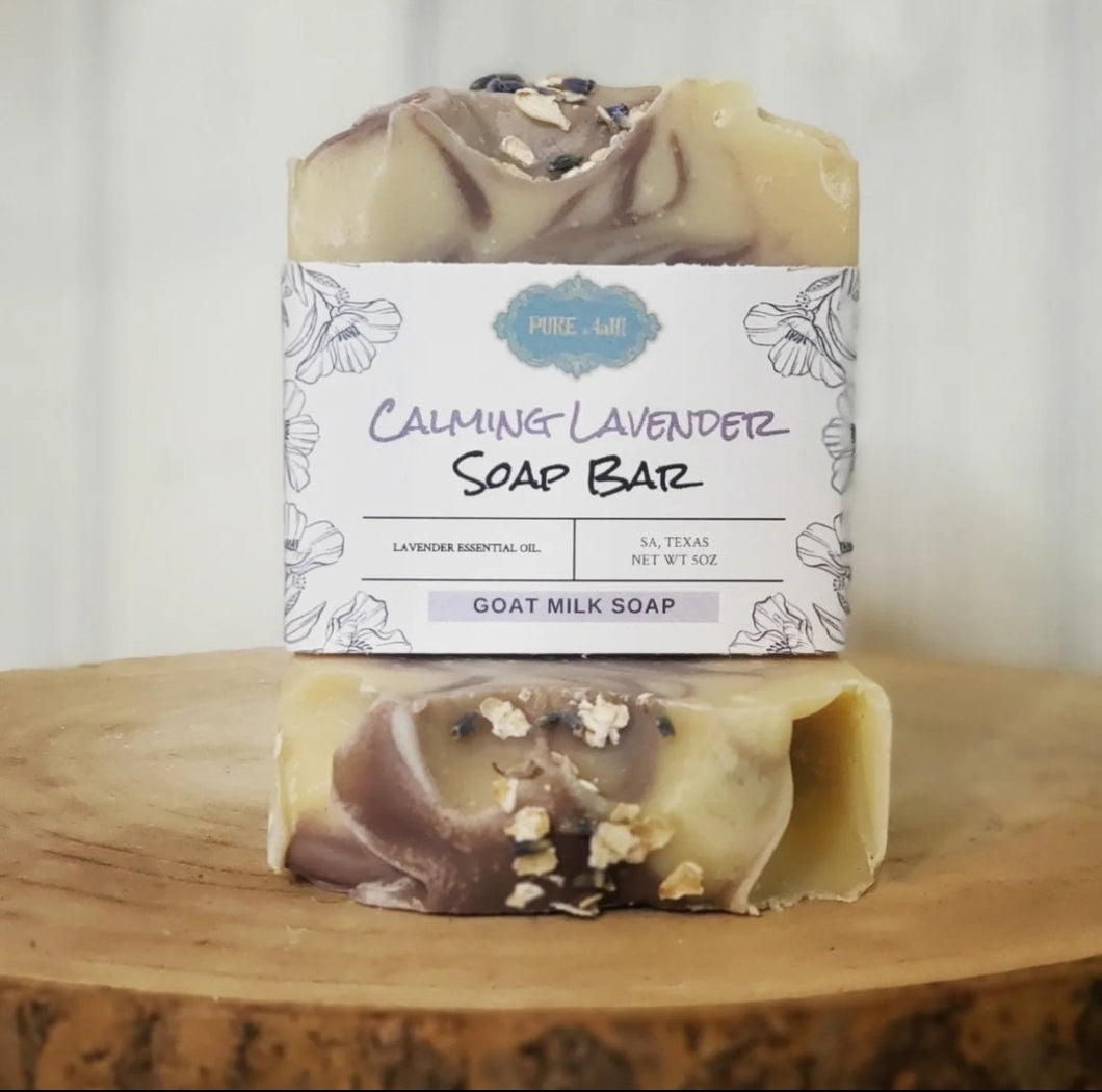 Calming Lavender Soap Bar - Soap - Handmade - Small Batch - essential oils