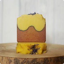 Load image into Gallery viewer, Orange Turmeric Clove Soap Bar - Soap - Handmade - Small Batch - essential oils