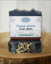 Load image into Gallery viewer, Flannel Hippie Soap Bar - handmade - soap - natural