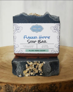 Flannel Hippie Soap Bar - handmade - soap - natural