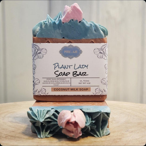 Plant Lady Soap Bar - Soap - Handmade - Pureaah