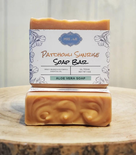 Patchouli Sunrise Soap Bar - Soap - handmade - soap bar