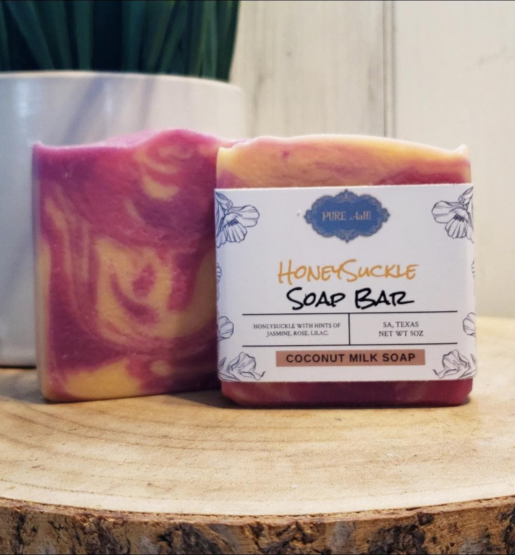 Honeysuckle Soap Bar - Soap - handmade - soap bar